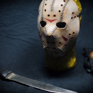 Jason Voorhees 100% Leather Mask